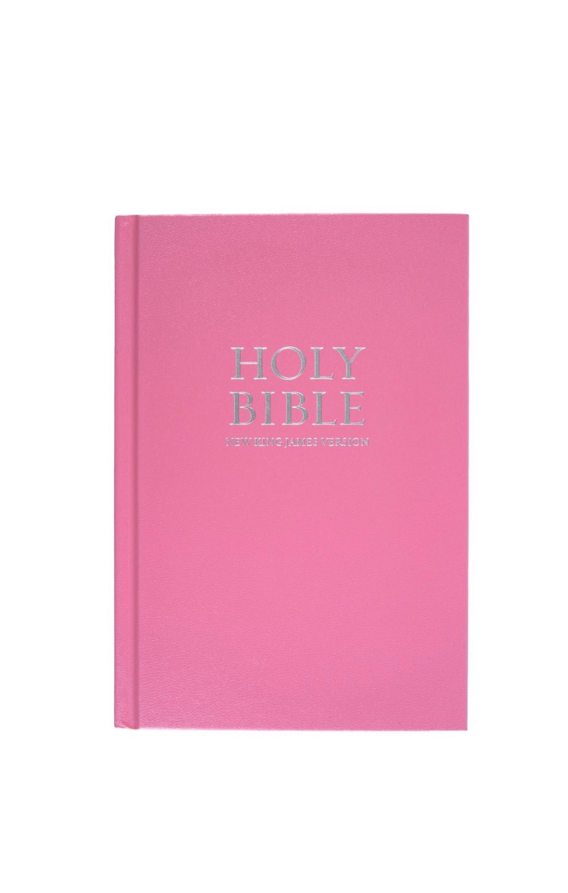 NKJV Pink Hardcover Bible