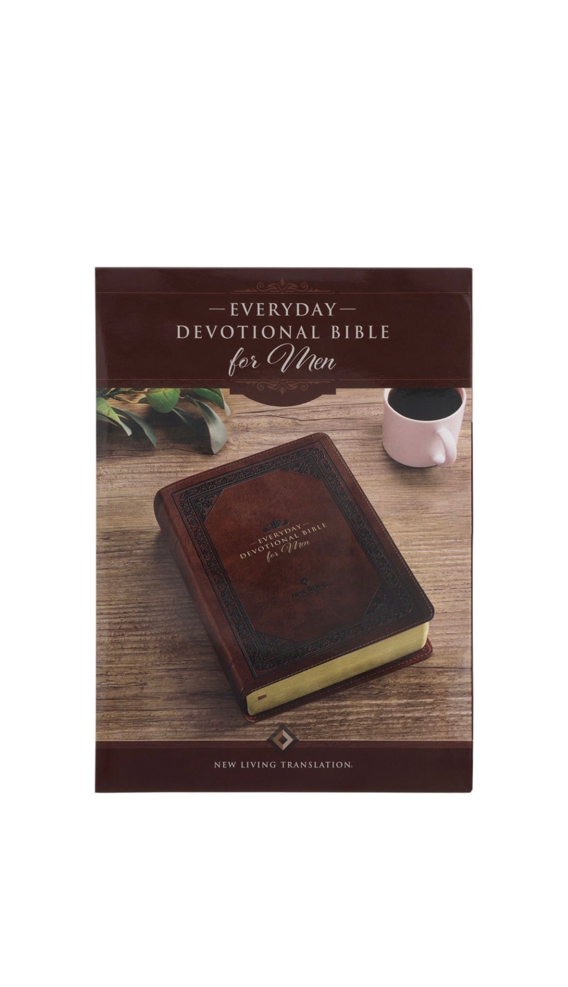 NLT Holy Bible Everyday Devotional Bible for Men New Living