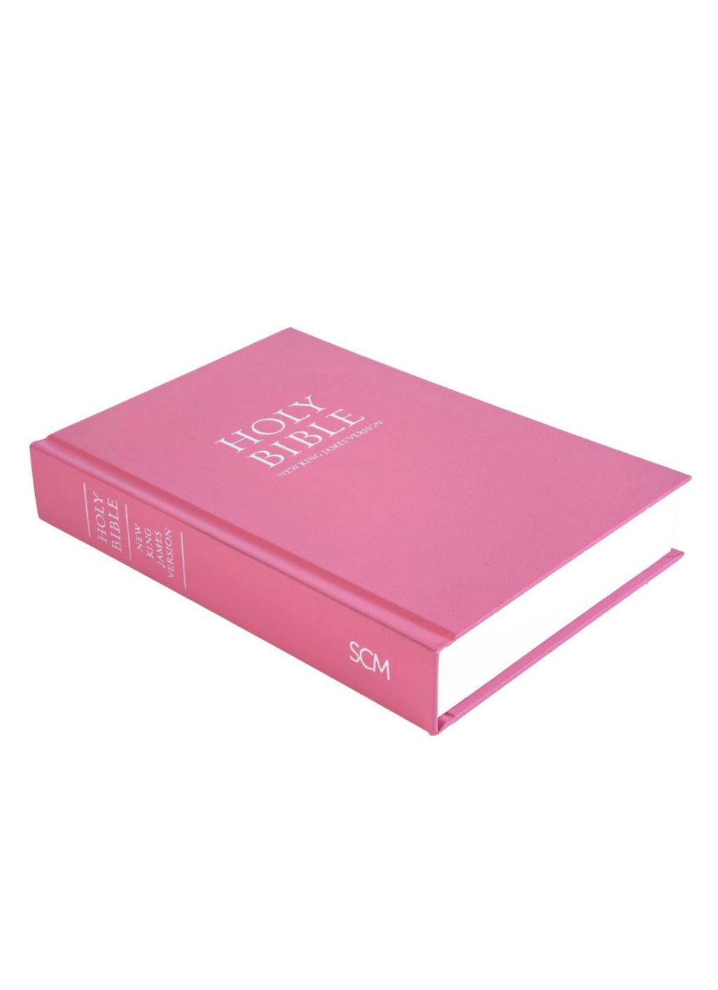 NKJV Pink Hardcover Bible