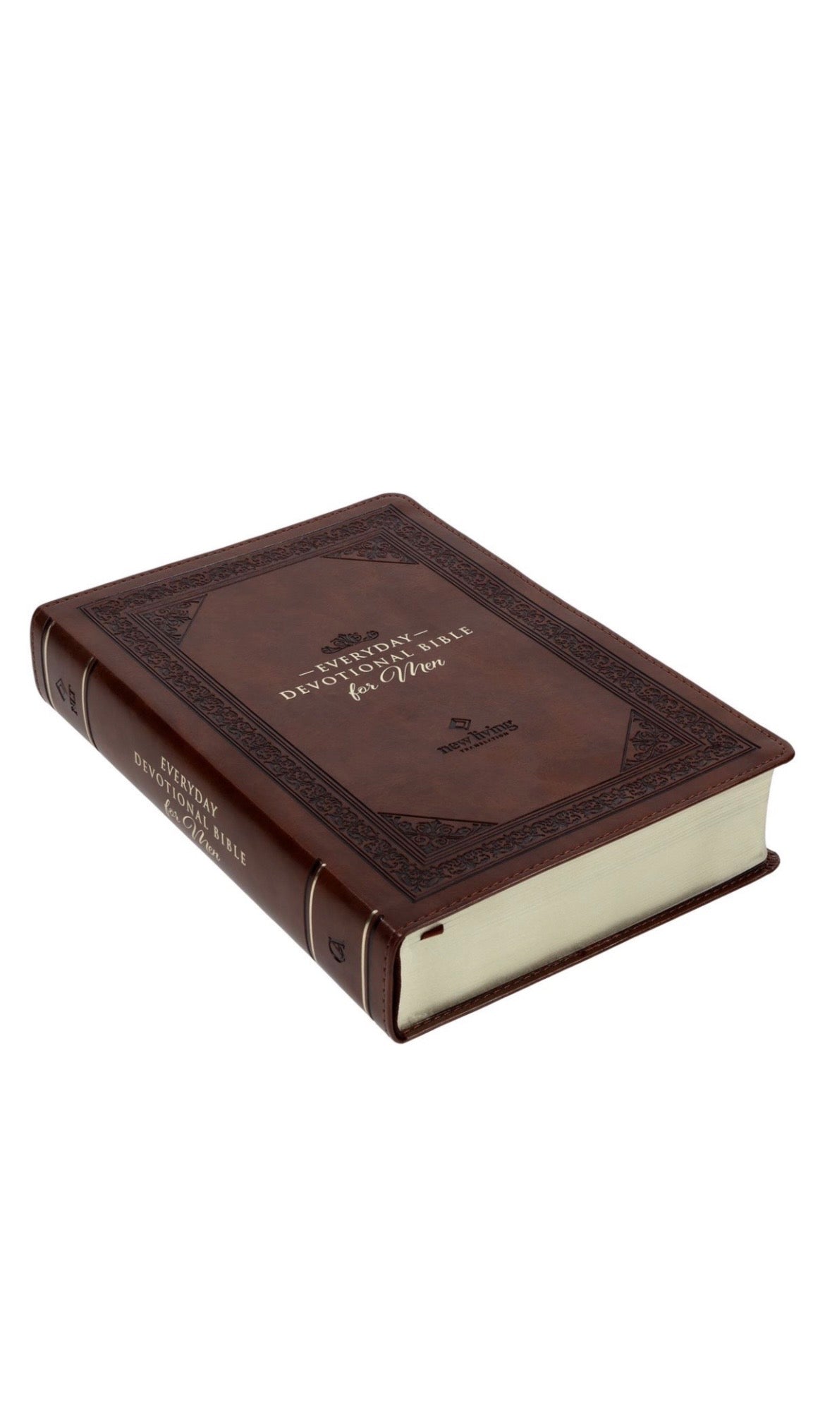 NLT Holy Bible Everyday Devotional Bible for Men New Living