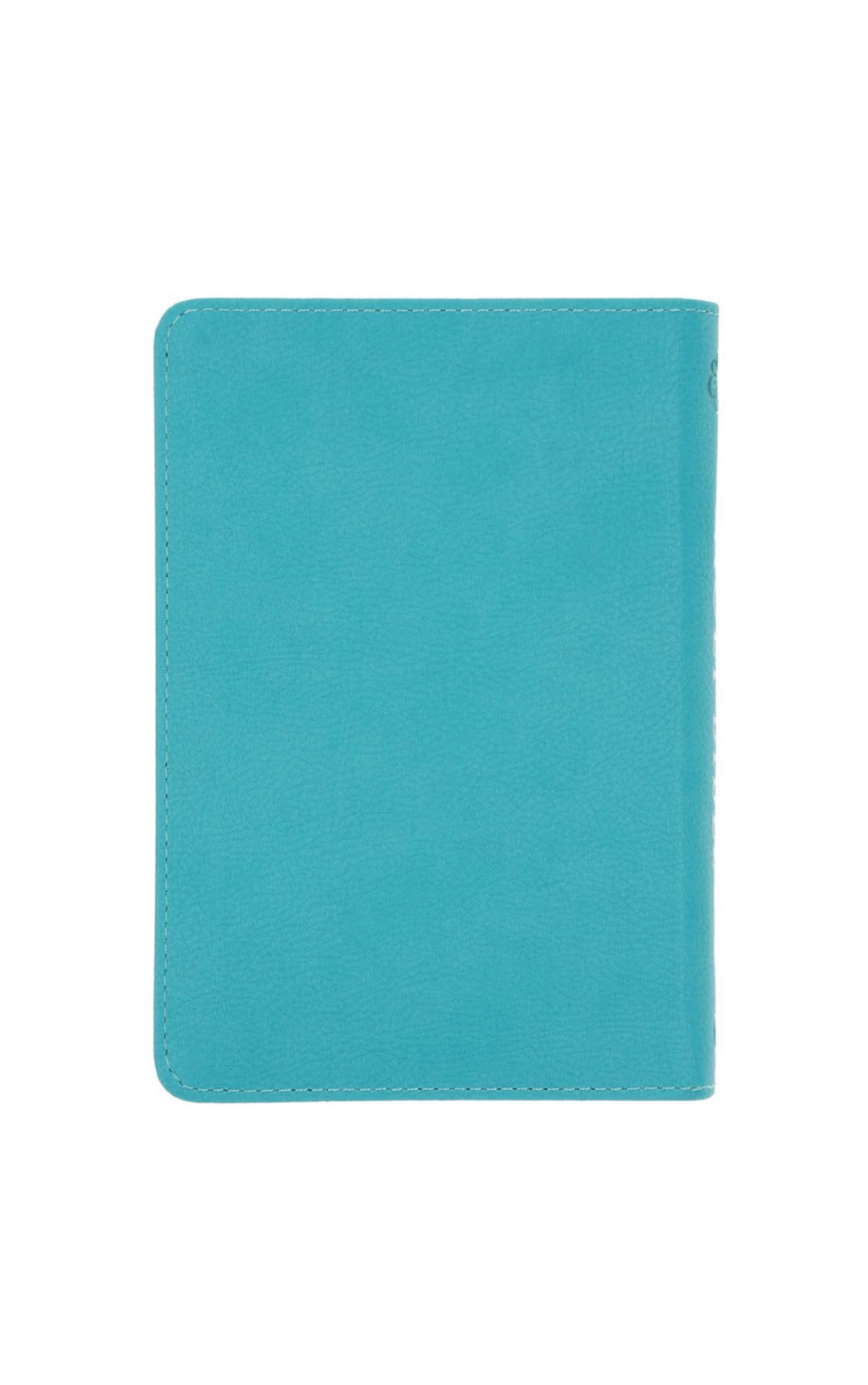 ESV Compact Bible, Faux Leather with Zip, Teal