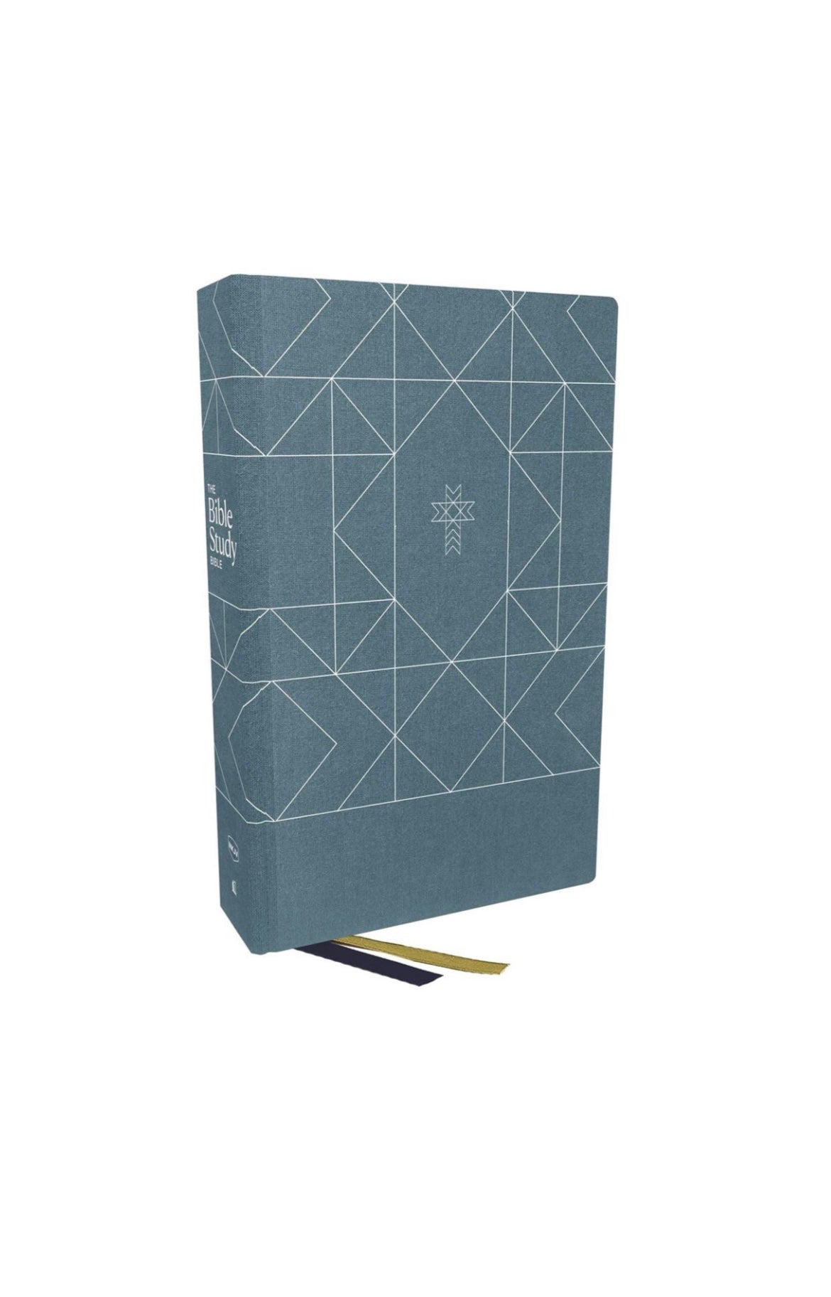 NKJV, The Bible Study Bible, Cloth over Board, Blue, Comfort Print